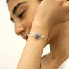 Vision Bracelet LUCAS [Tree of Life Wish Wearing Bracelet] CRYSTAL [ purity / brilliance ]