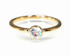 Blue moonstone (cut) K18 ring, rings [Motivation, Opposites] LUCAS - Clochette