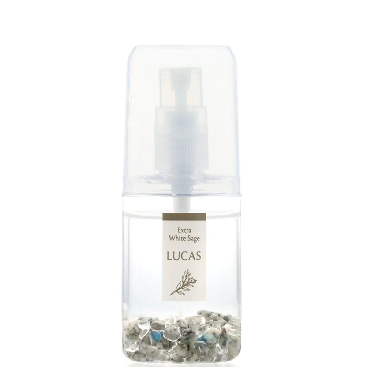 White Sage Purifying Spray LUCAS Pocket size [100% natural ingredients, HIMALAYA K2]